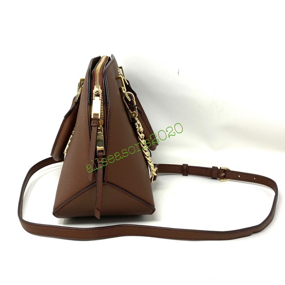 Calvin Klein Hayden Triple Companent Sathel Brown - Picture 3 of 14